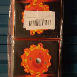 2 X Gyrophare LED Orange, 2pcs Balise de Signalisation Lumineuse LEDNeuf