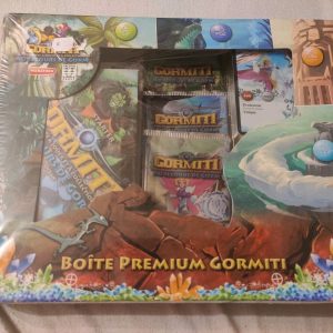 Coffret Gormiti Boite premium Au Secours de Gorm 1 Starter 3 Boosters Booster