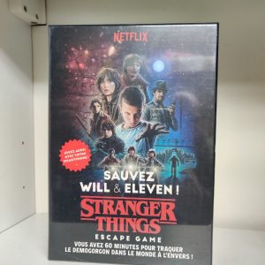 Escape Game Jeu De Société Coopératif Stranger Things Sauvez Will et Eleven Neuf