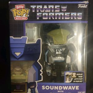 Figurine Funko Bitty Pop Bot Transformers Soundwave Et Rumble Neuf