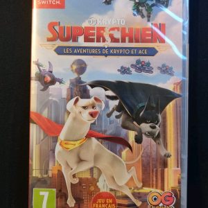 Jeu Dc Krypto Super-chien Les Aventures De Krypto Et Ace Nintendo SWITCH Neuf