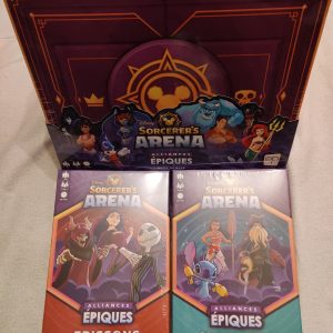 Jeu De Société Disney Pixar Sorcerer's Arena : Alliances Epiques + 2 Extensions