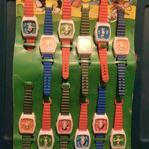 Lot De 12 Montres Factices Titi Grominet Sylvester Speedy Gonzales Fête Foraine