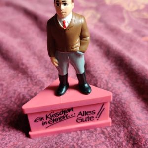 Ancienne figurine Alex du Dessin Animé Clémentine sur socle Schleich 1980