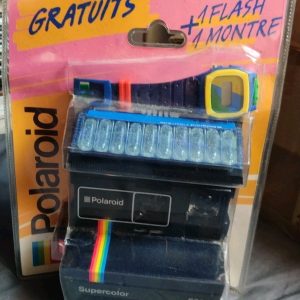 Appareil Photo Instantané Vintage Polaroid Supercolor 600 Neuf En Boîte Rare