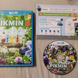 Jeu Pikmin 3 Pour Nintendo Wii U WiiU Complet Avec Guide Rapide Vf Fr