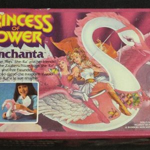 Enchanta Cygne Volant – Princess of Power – Mattel – Vintage avec boîte MOTU POP