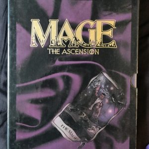 JDR Livre Avec Etui MAGE THE ASCENSION + THE ART OF MAGE En Anglais White Wolf