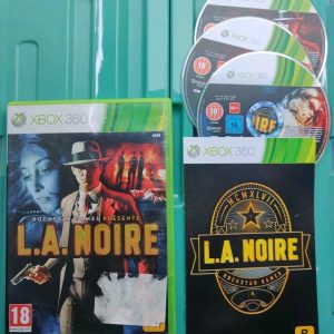 Jeu L.A. Noire Pour Xbox 360 Xbox360 Version Française Complete Rockstar Games