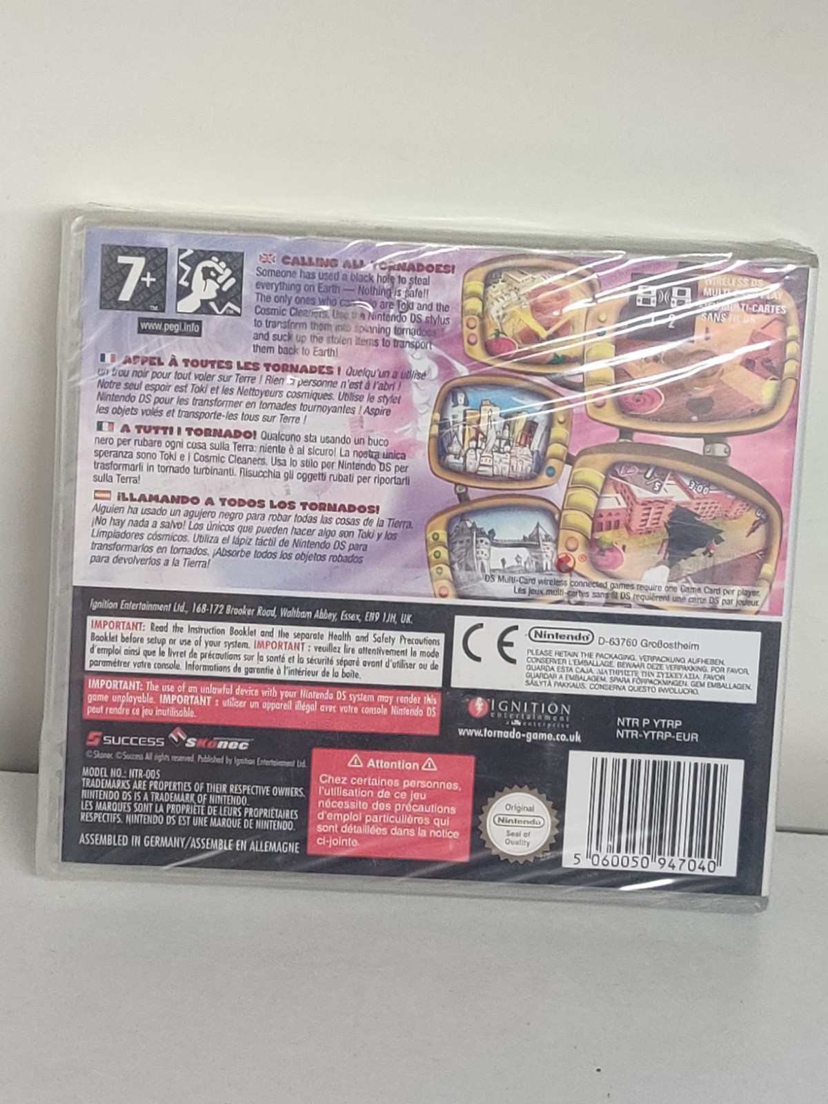 Jeu Tornado Pour Nintendo Ds Neuf Sous Blister Scellé Version Français Vf Fr – Image 3