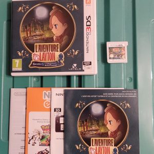 Jeu l'Aventure Layton Pour Nintendo 3DS 2DS Complet Version Française VF Fr