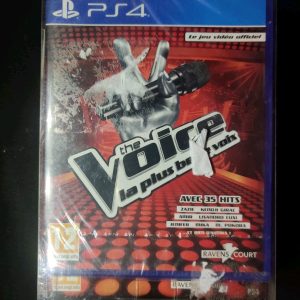 Pack Jeu The Voice + 2 Micros Pour PlayStation 4 PS4 PAL FR Micro Tf1 Neuf