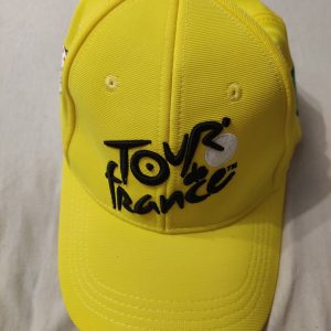 Casquette Officielle LE TOUR DE FRANCE Neuf Weeplay Maillot Vert Blanc À Pois