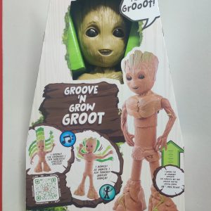Figurine Animée Dancing Groot - HASBRO - I Am Groot Groove'N Grow Groot 45,7cm