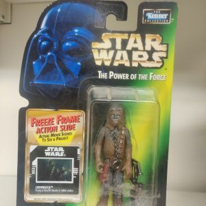 Figurine Star Wars Power of the force CHEWBACCA Kenner Freeze Frame Action Slide