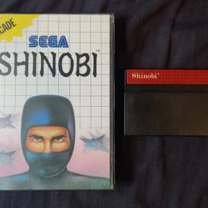 Jeu Shinobi Pour Sega Master System Cartouche Et Boîte Sans Notice Pal Fr