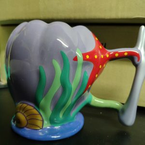 MUG Tasse La petite sirène : Mug Ariel Shell 3D Disney Disneyland Paris Neuf