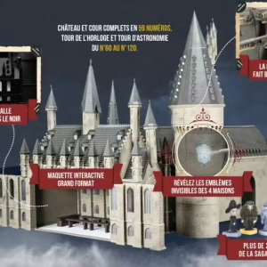 Maquette Du Château De Poudlard Harry Potter 1iere Partie Hachette Numéro 1 à 59