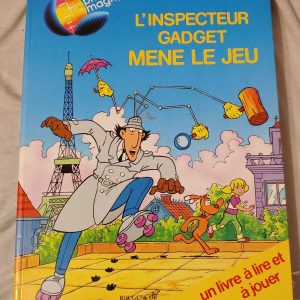 Jeu De Société L'Inspecteur Gadget Mene Le Jeu 1989 Rouge Et Or Planète Magique