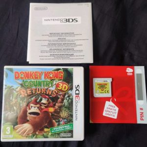 Jeu Donkey Kong Country Returns 3D Pour Nintendo 3DS 2DS En Boîte VF