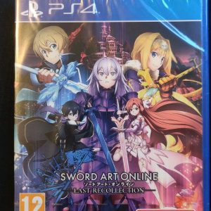 Jeu Sword art online last Recollection Sur Ps4 Playstation 4 Neuf Sous Blister