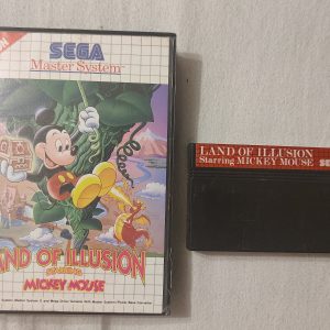 Jeu Land of Illusion Starring Mickey Mouse sur SEGA Master System Version Pal Fr
