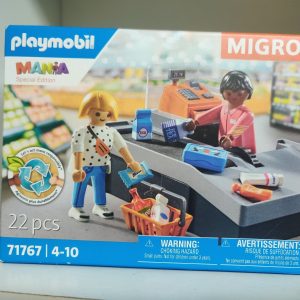 Rare limited edition Swiss only PLAYMOBIL MANIA MIGROS 71767 La Caisse