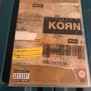 DVD KORN Deuce 2002 Nu Metal Clip Nathan "Karma" Cox