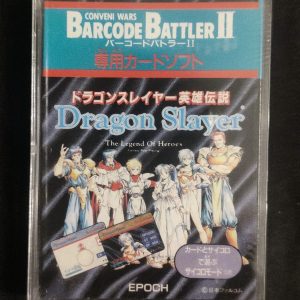 Deck De Cartes Barcode Battler II Dragon Slayer Neuf Scellé 1992 Epoch