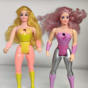 MATTEL SHE-RA MOTU Princesse Du Pouvoir Glimmer Et Sweet Bee 1984