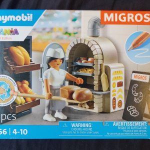 Rare limited edition Swiss only PLAYMOBIL MANIA MIGROS 71766 Boulanger