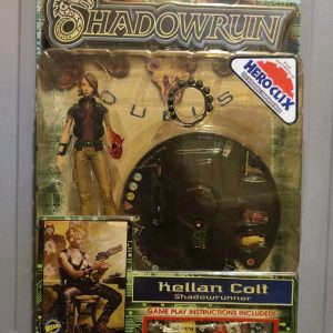 Figurine SHADOWRUN Kellan Colt Heroclix Promotional Edition Toy Fair 2003 Neuf
