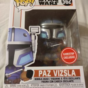 Funko Pop Star Wars 562 Paz Vizsla The Mandalorian Exclusivité Gamestop