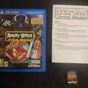 Jeu ANGRY BIRDS STAR WARS Pour PS Vita Psvita Complet Version Française VF De