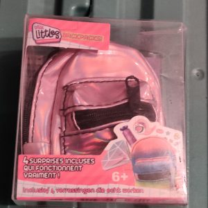 Real Littles Mini Sac A Dos Avec Mousqueton Et 4 Surprises Mystère Collect Neuf