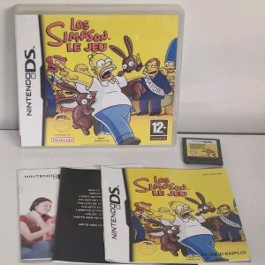 Les Simpson le jeu Pour Nintendo DS Version Française Complet Boîte Notice Vf Fr