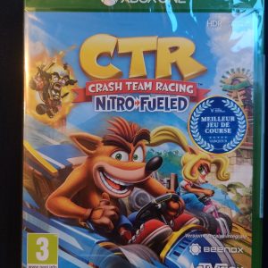 Jeu CTR Crash Team Racing Nitro Fueled Sur Xbox One Neif Sous Blister Vf Fr