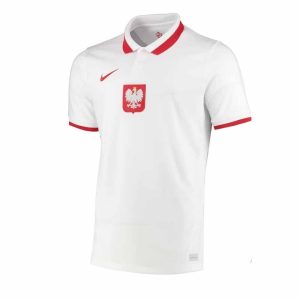 Maillot de football 2020 2021 Pologne Home Nike Neuf  Homme Taille M Foot