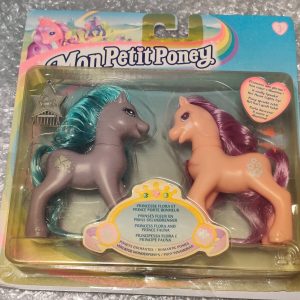 Mon Petit Poney Princesse Flora et Prince Porte Bonheur Fauna Little Pony 2001