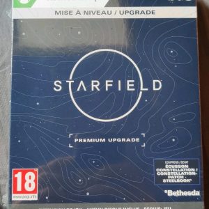 Starfield Mise à Niveau Premium Upgrade Steelbook Sur Xbox Séries X S Pas De Jeu